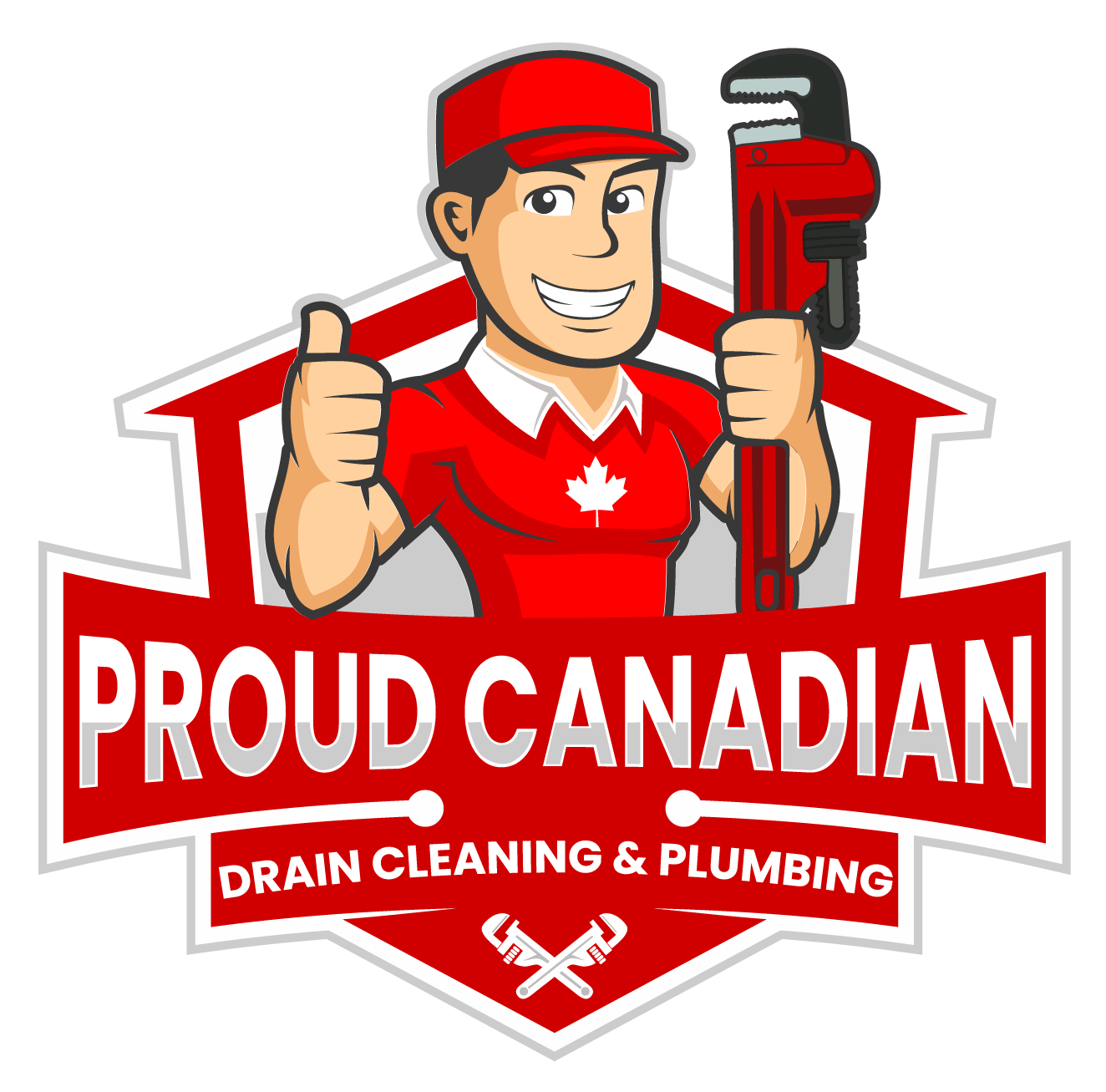Professional plumber working under a kitchen sink
